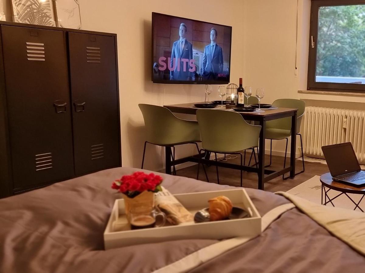 Tolle Wohnung Im Industrial Style Mit Parkplatz Aschaffenburg Kültér fotó