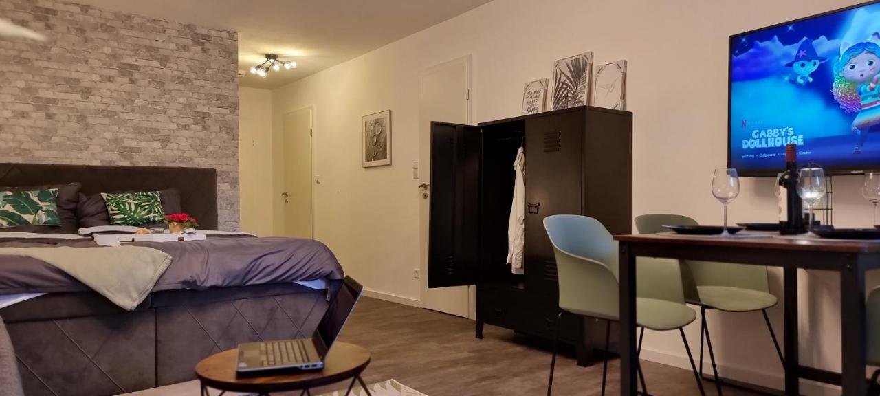 Tolle Wohnung Im Industrial Style Mit Parkplatz Aschaffenburg Kültér fotó
